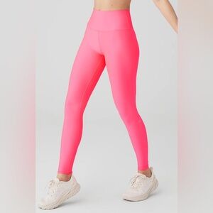 Alo High-Waist Airlift Legging Size XS - Flourescent Pink Coral